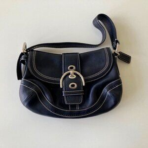 Coach Leather Small Shoulder Bag - Purse